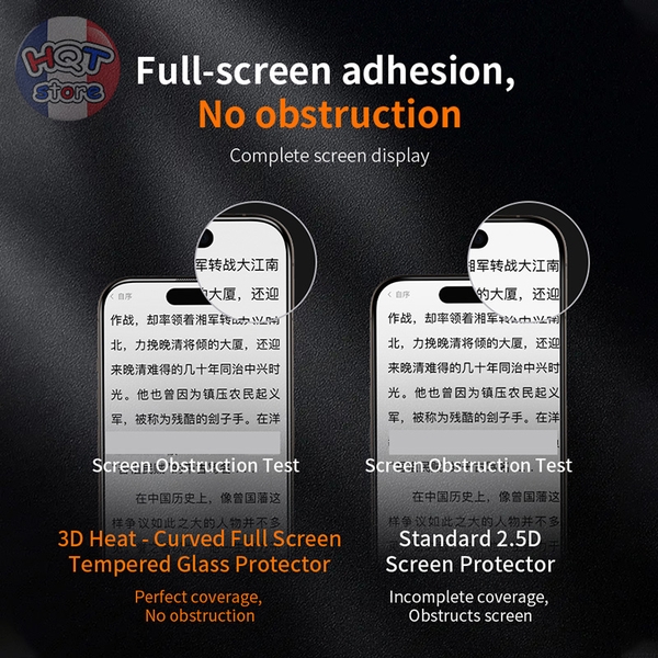 Kính cường lực HODA 3D Curved Clear iPhone 16 Pro Max 16Pro 15 Pro Max