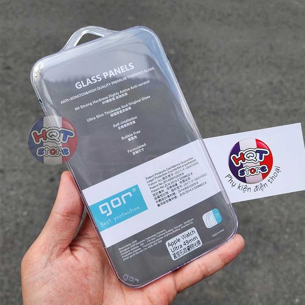 Kính cường lực màn hình Gor 3D cho đồng hồ Apple Watch Ultra 3 / 2 / 1