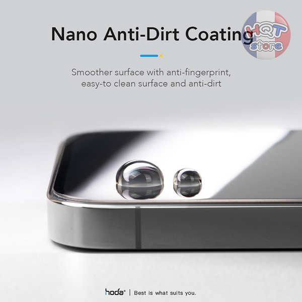 Kính cường lực màn hình HODA CLEAR 2.5D IPhone 15 Plus / 15