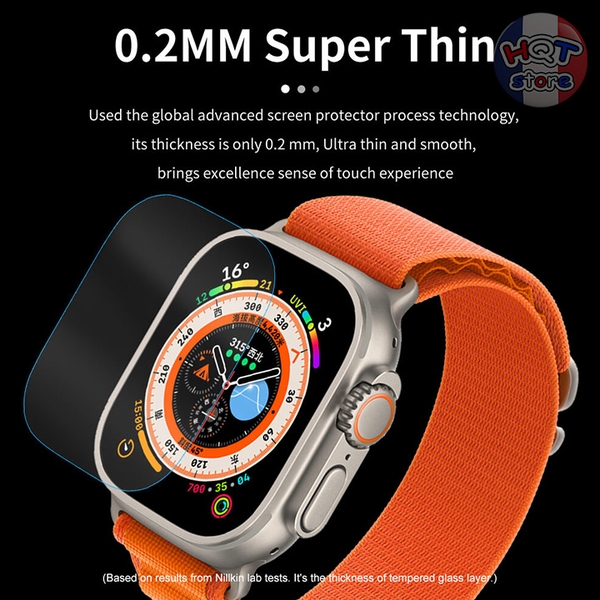 Kính cường lực màn hình Nillkin H+ Pro đồng hồ Apple Watch Ultra 3 2 1