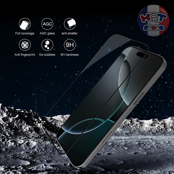 Kính cường lực Nillkin 3D CP+ Max cho IPhone 16 Pro Max / 16 Pro