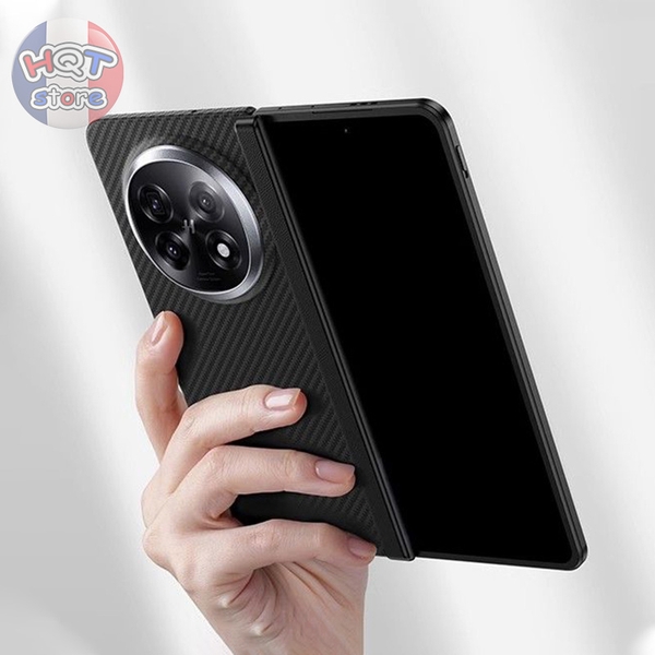 Kính Cường Lực + Ốp lưng sợi carbon Benks 600D A1 Case Oppo Find N5