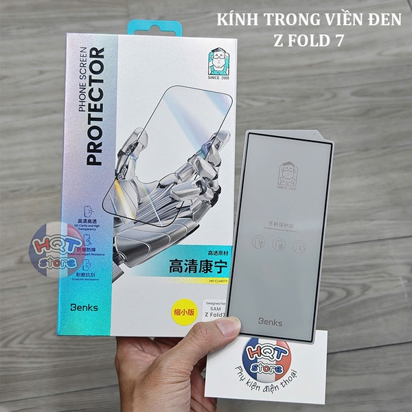 Kính cường lực (size nhỏ) Benks HD Corning AGbC 0.23mm Z Fold 7