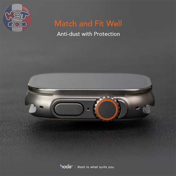 Kính cường lực viền HODA SAPPHIRE TITANIUM Apple Watch Ultra 3 / 2 / 1