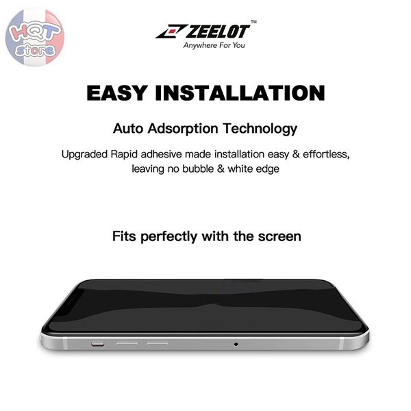 Kính cường lực full trong ZEELOT 2.75D PureShield IPhone 12 Pro Max