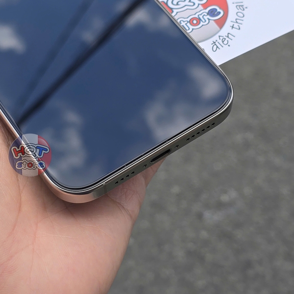 Kính cường lực ZEELOT SOLIDsleek Retina Clear IPhone 16 Pro Max 16 Pro