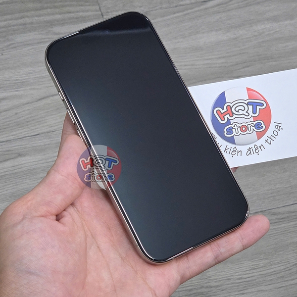 Kính HODA 3D DLC CLEAR Diamond Like Carbon iPhone 16 Pro Max / 16 Pro