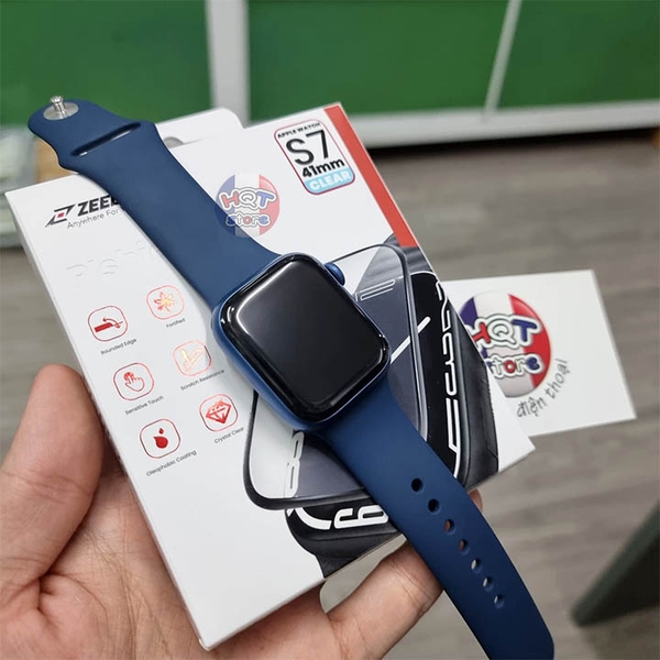 Miếng dán cường lực dẻo ZEELOT PIshield Hybrid Glass Apple Watch 7 8 9