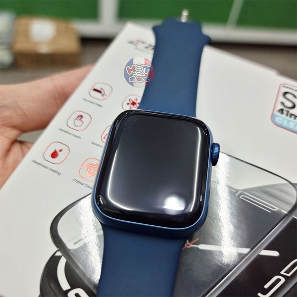 Miếng dán cường lực dẻo ZEELOT PIshield Hybrid Glass Apple Watch 7 8 9