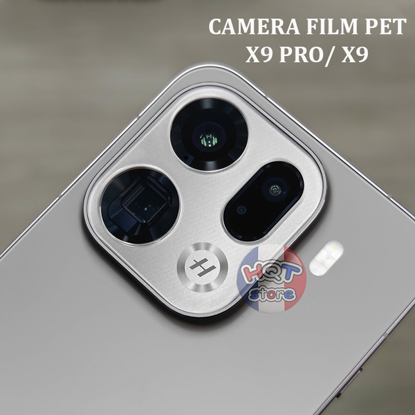 Miếng dán Film PET khoét lỗ Camera Oppo X9 Pro / X9