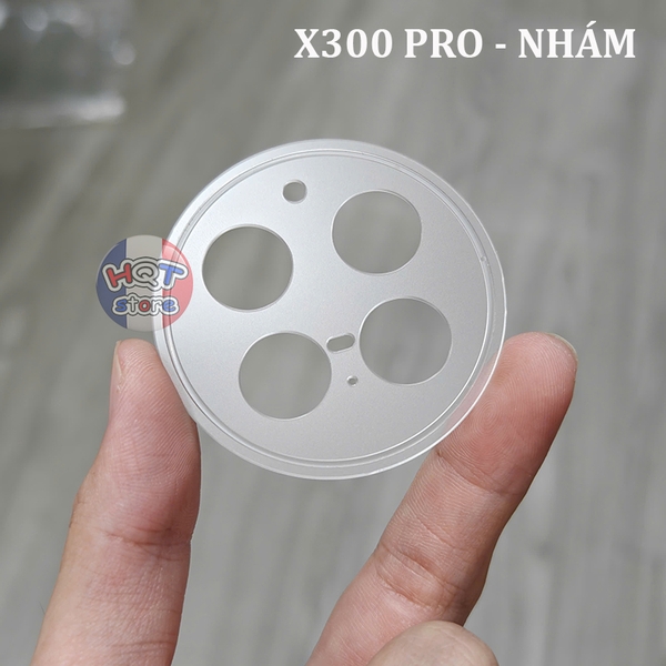 Miếng dán Film PET khoét lỗ camera Vivo X300 Pro / X300