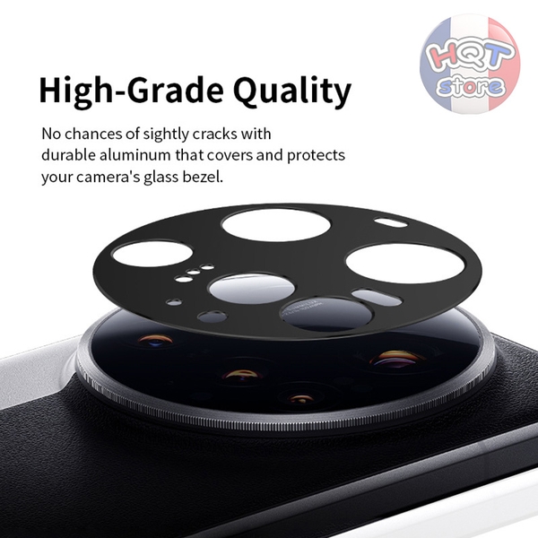 Miếng dán kim loại bảo vệ Camera Xiaomi 15 Ultra / 15 Pro / 15 hợp kim nhôm