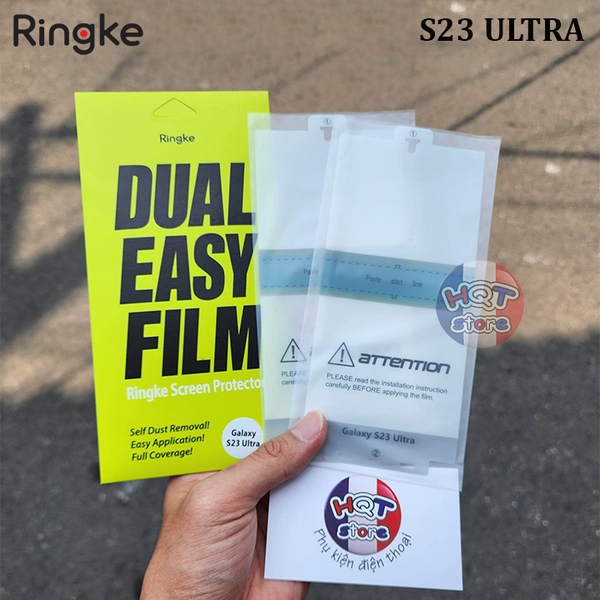 Galaxy S23 Ultra Screen Protector  Ringke Dual Easy Film Wing [2