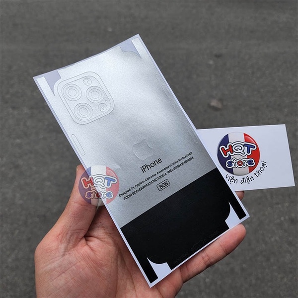Miếng dán skin iPhone2 cho iPhone 13 Pro Max 13Pro 13 12 Pro Max 12Pro 11 Pro Max 11Pro 11 XS Max XS