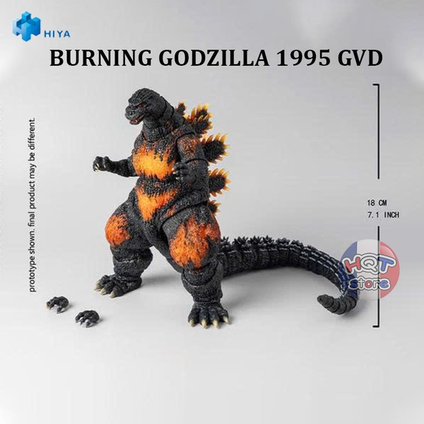 Mô hình Burning Godzilla 1995 GVD HIYA Toys Action Figure