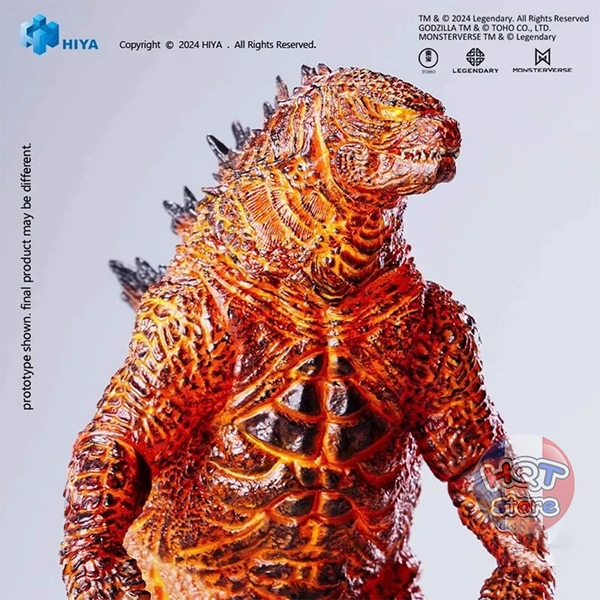 Mô hình Burning Godzilla Battle Ver HIYA Toys Action Figure 18cm