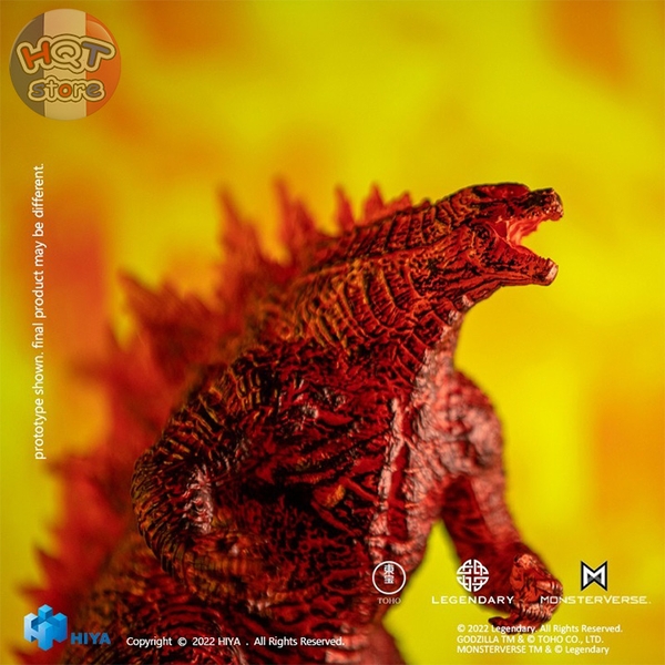 Mô hình Burning Godzilla Hiya Toys Statue 19.6cm SSG0136 chính hãng