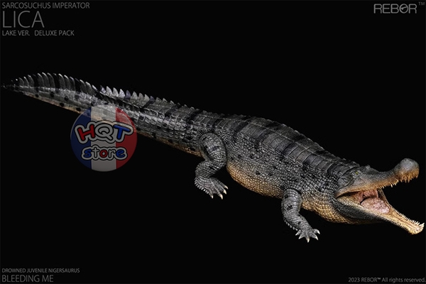 Mô Hình Cá Sấu Cổ Đại Sarcosuchus Imperator REBOR tỉ lệ 1/35
