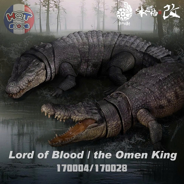 Mô Hình Cá Sấu Nước Mặn Saltwater Crocodile Benxin Nanmu Smart Series