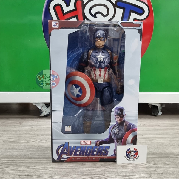 Mô hình Captain America ZD Toys 35cm Avengers 4 Endgame chính hãng