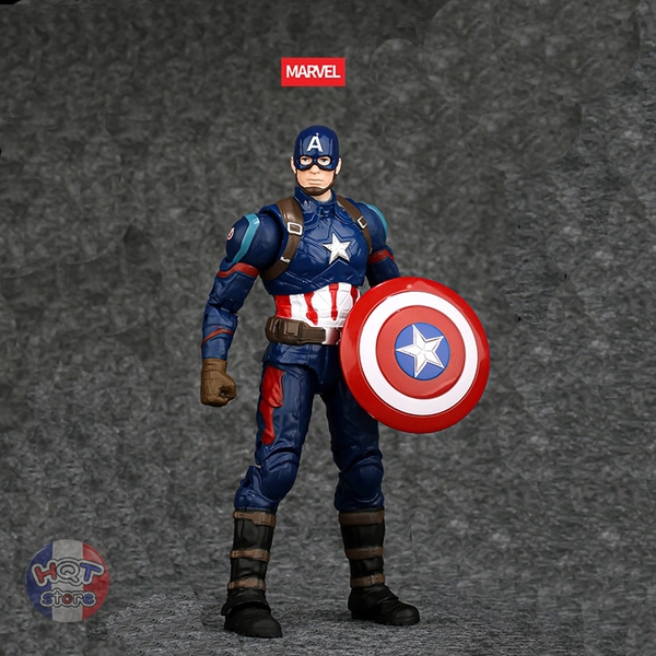 Mô hình Captain America ZD Toys Ver 2 Avengers 4 Endgame