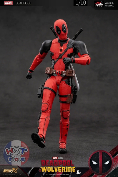 Mô hình Deadpool & Wolverine ZD Toys tỉ lệ 1/10
