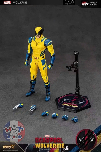 Mô hình Deadpool & Wolverine ZD Toys tỉ lệ 1/10
