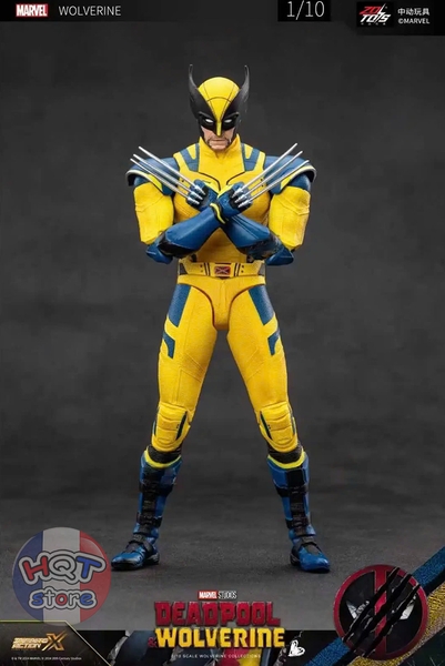 Mô hình Deadpool & Wolverine ZD Toys tỉ lệ 1/10