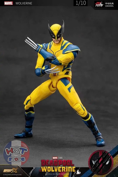 Mô hình Deadpool & Wolverine ZD Toys tỉ lệ 1/10