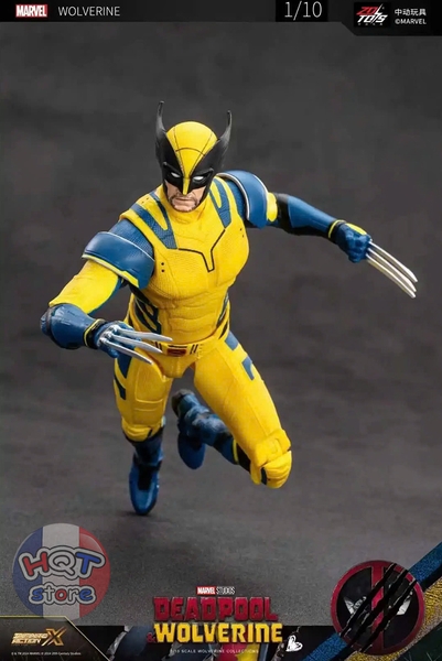 Mô hình Deadpool & Wolverine ZD Toys tỉ lệ 1/10