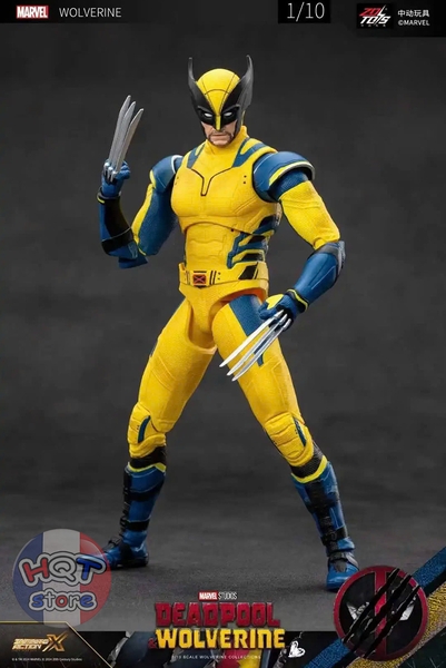 Mô hình Deadpool & Wolverine ZD Toys tỉ lệ 1/10