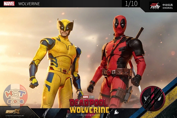 Mô hình Deadpool & Wolverine ZD Toys tỉ lệ 1/10