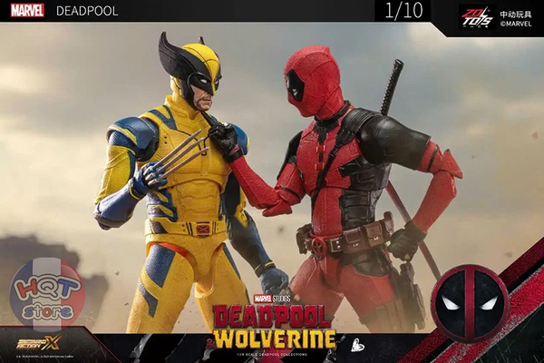 Mô hình Deadpool & Wolverine ZD Toys tỉ lệ 1/10
