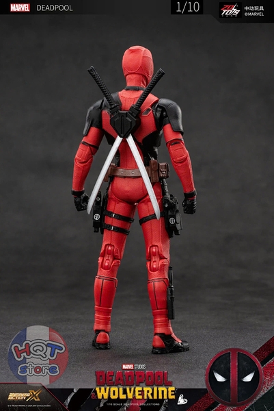 Mô hình Deadpool & Wolverine ZD Toys tỉ lệ 1/10