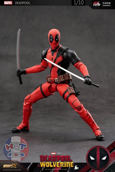 Mô hình Deadpool & Wolverine ZD Toys tỉ lệ 1/10