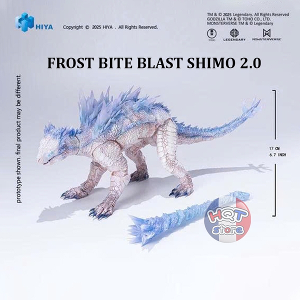 Mô hình Frost Bite Blast Shimo 2.0 GxK HIYA TOYS Action Figure