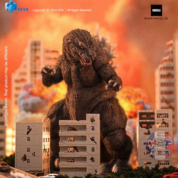 Mô hình Godzilla 2001 Action Figure HIYA Godzilla Mothra King Ghidorah