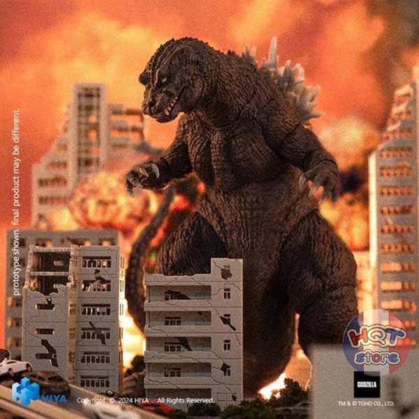 Mô hình Godzilla 2001 Action Figure HIYA Godzilla Mothra King Ghidorah