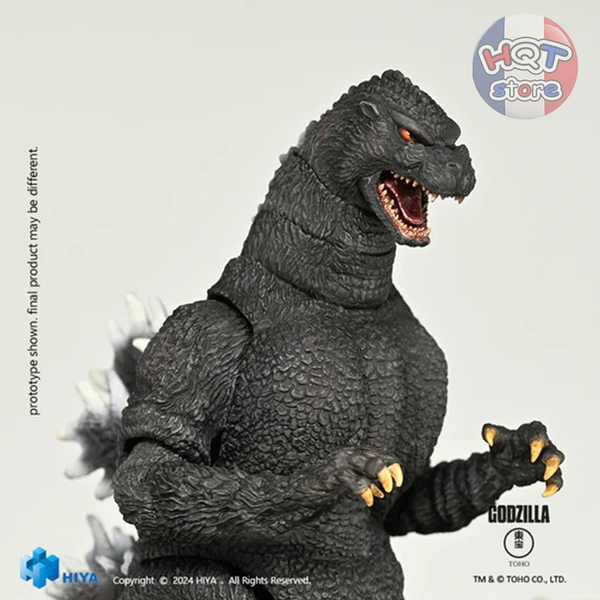 Mô hình Godzilla Hokkaido 1991 Action Figure HIYA God vs King Ghidorah