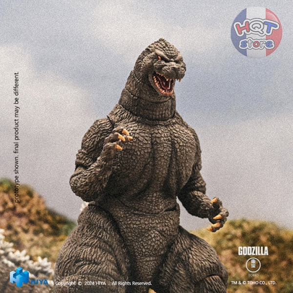 Mô hình Godzilla Hokkaido 1991 Action Figure HIYA God vs King Ghidorah