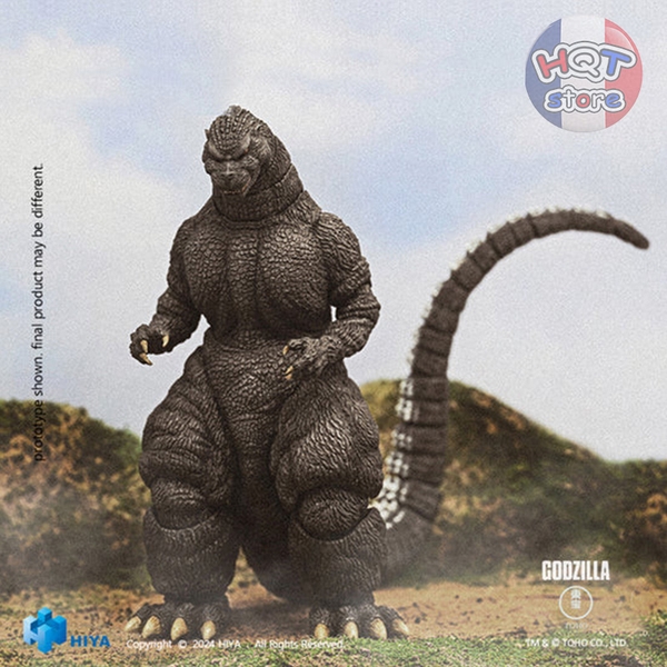 Mô hình Godzilla Hokkaido 1991 Action Figure HIYA God vs King Ghidorah