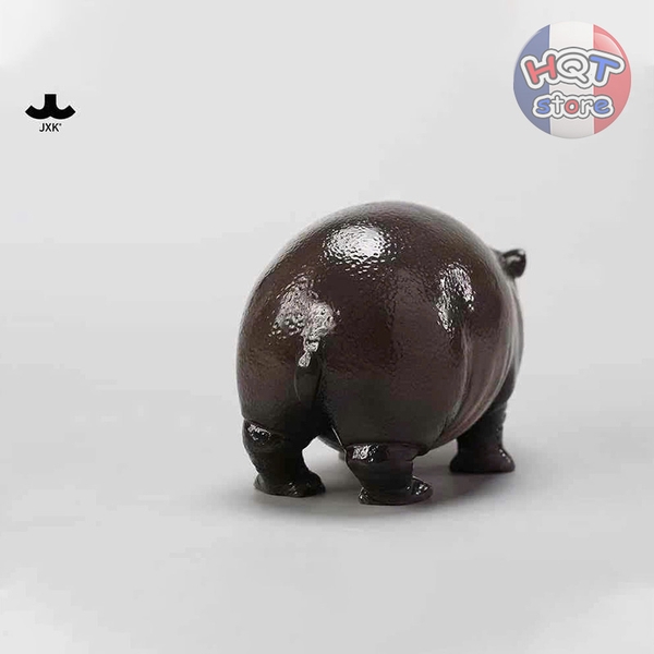 Mô Hình Hà Mã Lùn Moo Deng hãng JXK Hippopotamus Resin
