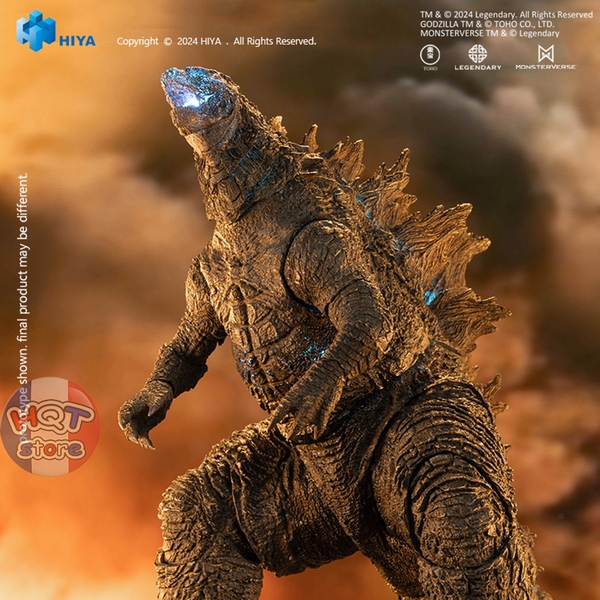 Mô hình Heat Ray Godzilla 2021 (LED) Action Figure HIYA Godzilla vs Kong