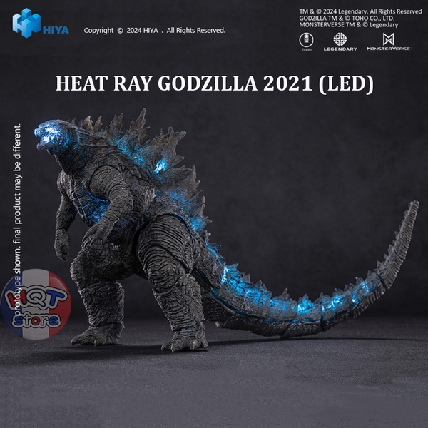 Mô hình Heat Ray Godzilla 2021 (LED) Action Figure HIYA Godzilla vs Kong