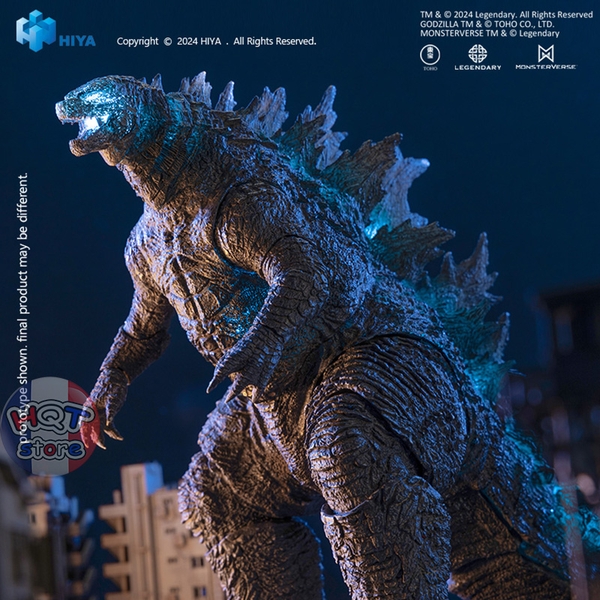 Mô hình Heat Ray Godzilla 2021 (LED) Action Figure HIYA Godzilla vs Kong