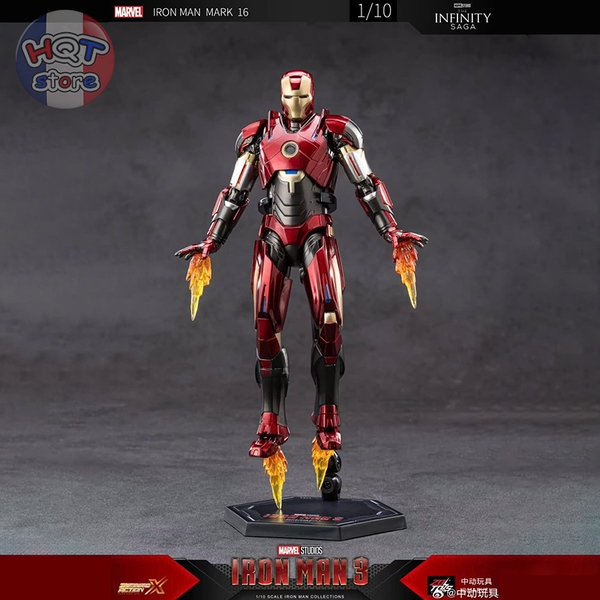 Mô hình iRon Man Mark 16 ZD Toys Nightclub chính hãng tỉ lệ 1/10