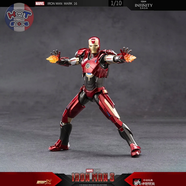 Mô hình iRon Man Mark 16 ZD Toys Nightclub chính hãng tỉ lệ 1/10