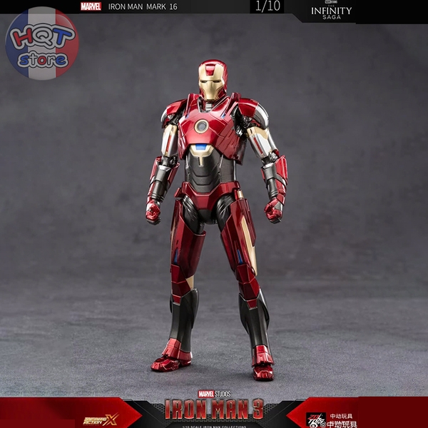 Mô hình iRon Man Mark 16 ZD Toys Nightclub chính hãng tỉ lệ 1/10