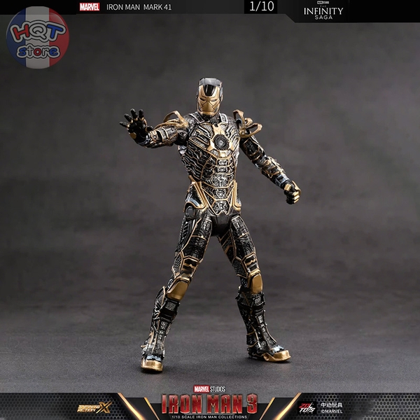Mô hình iRon Man Mark 41 ZD Toys Bones chính hãng tỉ lệ 1/10