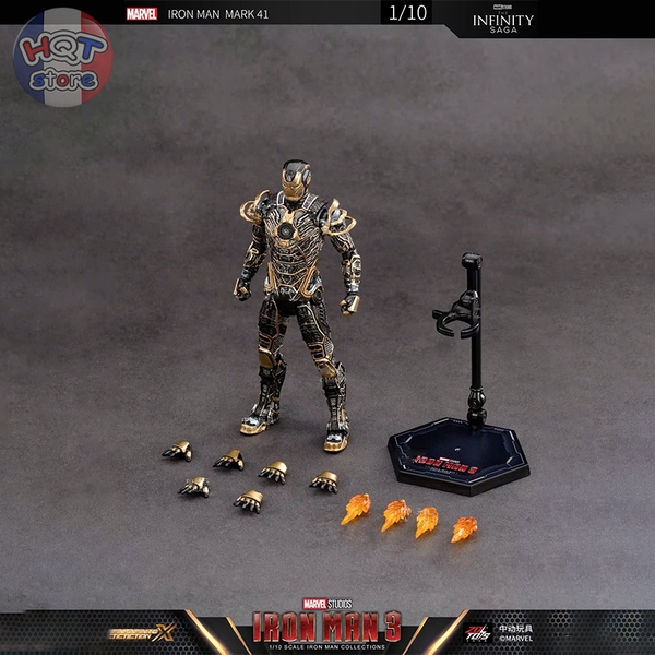 Mô hình iRon Man Mark 41 ZD Toys Bones chính hãng tỉ lệ 1/10